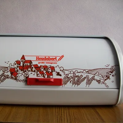 Boite à pain métallique " Heudebert "